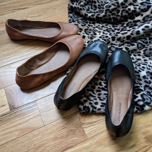 Lucky Brand leather ballet flats